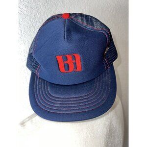 Vintage Bank of America Hat Trucker BofA  Logo Snap Back Designer Award